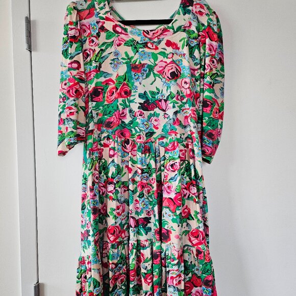 Samantha Pleet Sample Floral Dress - Picture 1 of 7